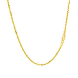 14k Yellow Gold Sparkle Chain (1.50 mm) - Premium Chains - Just $464.99! Shop now at Pulse Designer Fashion