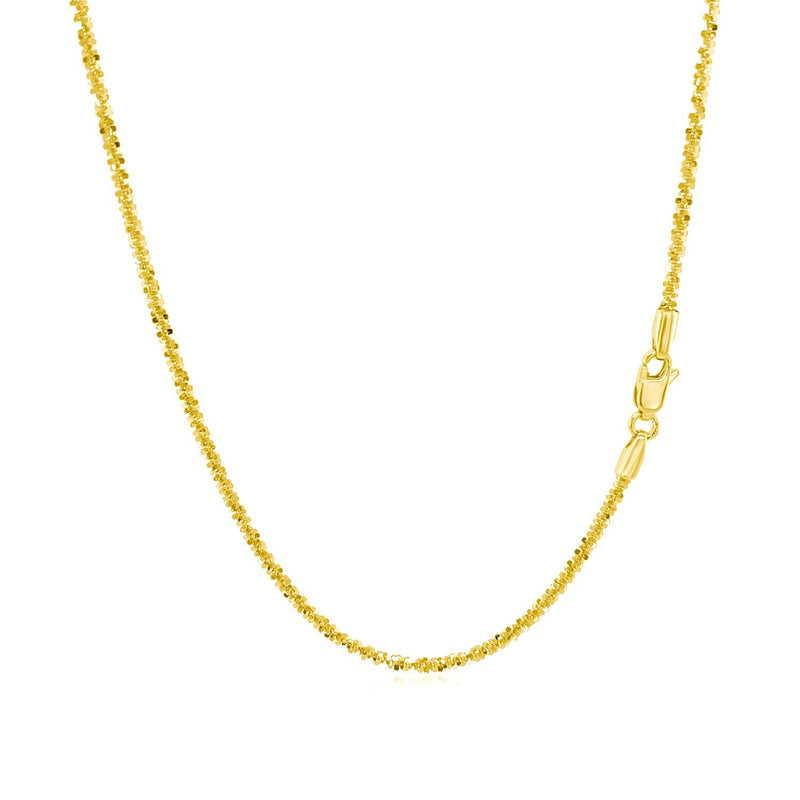 14k Yellow Gold Sparkle Chain (1.50 mm) - Premium Chains - Just $464.99! Shop now at Pulse Designer Fashion