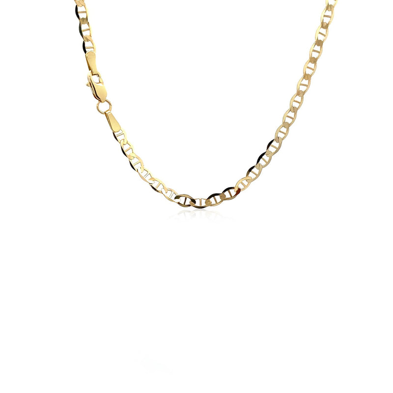 10k Yellow Gold Mariner Link Chain (3.20 mm) - Premium Chains - Just $399.99! Shop now at Pulse Designer Fashion