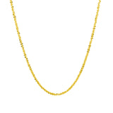 10k Yellow Gold Sparkle Chain 1.50 mm) - Premium Chains - Just $289.99! Shop now at Pulse Designer Fashion