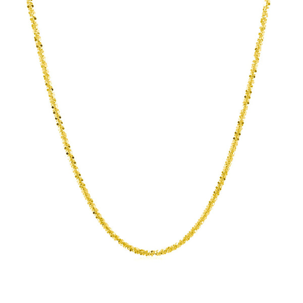 10k Yellow Gold Sparkle Chain 1.50 mm) - Premium Chains - Just $289.99! Shop now at Pulse Designer Fashion