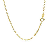 10k Yellow Gold Rolo Chain  (1.90 mm) - Premium Chains - Just $195.99! Shop now at Pulse Designer Fashion