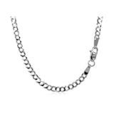 14k White Gold Solid Curb Chain (2.60 mm) - Premium Chains - Just $629.99! Shop now at Pulse Designer Fashion