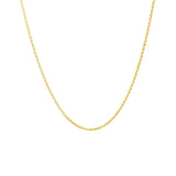 14k Yellow Gold Diamond Cut Rolo Chain (1.10 mm) - Premium Chains - Just $266.99! Shop now at Pulse Designer Fashion