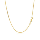 10k Yellow Gold Gourmette Chain (1.40 mm) - Premium Chains - Just $306.99! Shop now at Pulse Designer Fashion