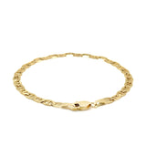 14k Yellow Gold Mariner Link Bracelet (4.50 mm) - Premium Bracelets - Just $437.99! Shop now at Pulse Designer Fashion