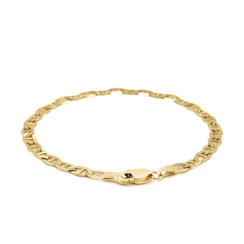 14k Yellow Gold Mariner Link Bracelet (4.50 mm) - Premium Bracelets - Just $437.99! Shop now at Pulse Designer Fashion