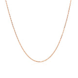 14k Pink Gold Diamond Cut Cable Link Chain (0.87 mm) - Premium Chains - Just $196.99! Shop now at Pulse Designer Fashion