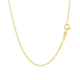 14k Yellow Gold Round Cable Link Chain (1.50 mm) - Premium Chains - Just $373.99! Shop now at Pulse Designer Fashion