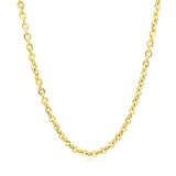 14k Yellow Gold Forsantina Lite Cable Link Chain (2.90 mm) - Premium Chains - Just $828.99! Shop now at Pulse Designer Fashion