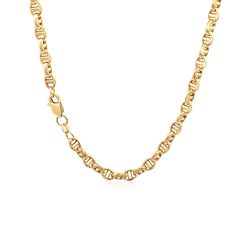 14k Yellow Gold Anchor Chain (4.50 mm) - Premium Chains - Just $1597.99! Shop now at Pulse Designer Fashion