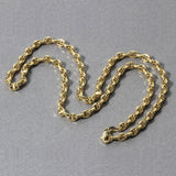 14k Yellow Gold Anchor Chain (4.50 mm) - Premium Chains - Just $1597.99! Shop now at Pulse Designer Fashion