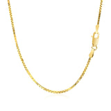 14k Yellow Gold Classic Box Chain (1.10 mm) - Premium Chains - Just $636.99! Shop now at Pulse Designer Fashion