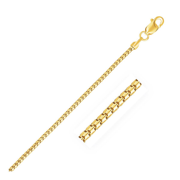 14k Yellow Gold Ice Chain (1.30 mm) - Premium Chains - Just $337.99! Shop now at Pulse Designer Fashion