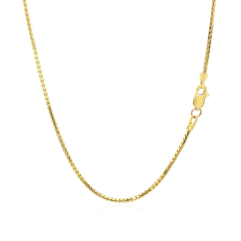 14k Yellow Gold Ice Chain (1.30 mm) - Premium Chains - Just $337.99! Shop now at Pulse Designer Fashion