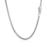 14k white Gold Franco Chain (1.60 mm) - Premium Chains - Just $1116.99! Shop now at Pulse Designer Fashion