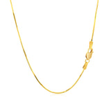 14k Yellow Gold Octagonal Shiny Snake Chain (0.85 mm) - Premium Chains - Just $500.99! Shop now at Pulse Designer Fashion