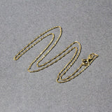 14k Yellow Gold Singapore Chain (1.10 mm) - Premium Chains - Just $76.99! Shop now at Pulse Designer Fashion