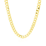 10k Yellow Gold Curb Chain (5.70 mm) - Premium Chains - Just $1740.99! Shop now at Pulse Designer Fashion