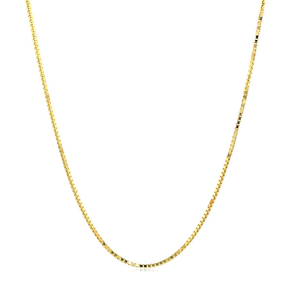 14k Yellow Gold Octagonal Box Chain (1.00 mm) - Premium Chains - Just $463.99! Shop now at Pulse Designer Fashion