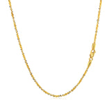 14k White and Yellow Gold Two Tone Sparkle Chain (1.50 mm) - Premium Chains - Just $392.99! Shop now at Pulse Designer Fashion