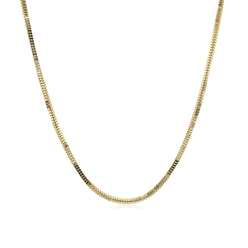 14k Yellow Gold Milano Chain (1.10 mm) - Premium Chains - Just $322.99! Shop now at Pulse Designer Fashion