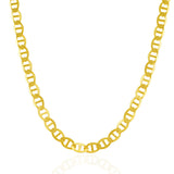 14k Yellow Gold Mariner Link Chain (6.30 mm) - Premium Chains - Just $2192.99! Shop now at Pulse Designer Fashion