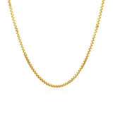 14k Yellow Gold Classic Box Chain (1.40 mm) - Premium Chains - Just $932.99! Shop now at Pulse Designer Fashion