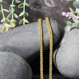 14k Yellow Gold Light Weight Wheat Chain (3.20 mm) - Premium Chains - Just $1445.99! Shop now at Pulse Designer Fashion