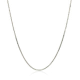 14k White Gold Octagonal Box Chain (1.00 mm) - Premium Chains - Just $434.99! Shop now at Pulse Designer Fashion