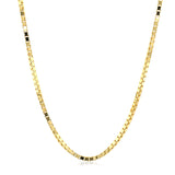 14k Yellow Gold Semi Solid Box Chain (1.80 mm) - Premium Chains - Just $891.99! Shop now at Pulse Designer Fashion