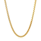 14k Yellow Gold Semi Solid Box Chain (2.50 mm) - Premium Chains - Just $1767.99! Shop now at Pulse Designer Fashion