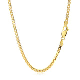 14k Yellow Gold Semi Solid Box Chain (2.50 mm) - Premium Chains - Just $1767.99! Shop now at Pulse Designer Fashion