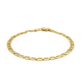 10k Yellow Gold Mariner Link Bracelet (4.50 mm) - Premium Bracelets - Just $340.99! Shop now at Pulse Designer Fashion