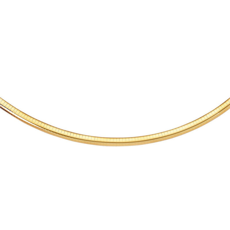 14k Yellow Gold Classic Omega Bracelet (6.00 mm) - Premium Bracelets - Just $2058.99! Shop now at Pulse Designer Fashion