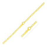 14K Yellow Gold Paperclip Chain (2.50 mm) - Premium Chains - Just $685.99! Shop now at Pulse Designer Fashion