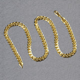 10k Yellow Gold Light Miami Cuban Chain (8.00 mm) - Premium Chains - Just $4367.99! Shop now at Pulse Designer Fashion