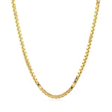 14k Yellow Gold Semi Solid Box Chain (2.10 mm) - Premium Chains - Just $1395.99! Shop now at Pulse Designer Fashion