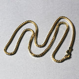 14k Yellow Gold Semi Solid Box Chain (2.10 mm) - Premium Chains - Just $1395.99! Shop now at Pulse Designer Fashion