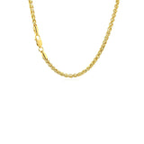 14k Yellow Gold Light Weight Wheat Chain (2.80 mm) - Premium Chains - Just $1145.99! Shop now at Pulse Designer Fashion