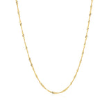 14k Yellow Gold Singapore Chain (1.30 mm) - Premium Chains - Just $227.99! Shop now at Pulse Designer Fashion