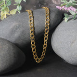 10k Yellow Gold Curb Chain (5.30 mm) - Premium Chains - Just $948.99! Shop now at Pulse Designer Fashion