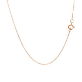 14k Rose Gold Diamond Cut Cable Link Chain (0.68 mm) - Premium Chains - Just $106.99! Shop now at Pulse Designer Fashion