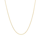 14k Yellow Gold Oval Cable Link Chain (0.85 mm) - Premium Chains - Just $203.99! Shop now at Pulse Designer Fashion