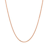 14k Rose Gold Diamond Cut Cable Link Chain (1.30 mm) - Premium Chains - Just $352.99! Shop now at Pulse Designer Fashion