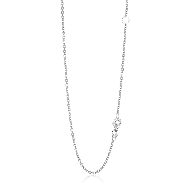 14k White Gold Adjustable Cable Chain (1.50 mm) - Premium Chains - Just $447.99! Shop now at Pulse Designer Fashion