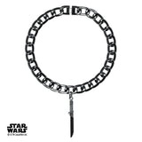 Star Wars™ Darksaber Curb Bracelet - Premium Bracelets - Just $64.75! Shop now at Pulse Designer Fashion