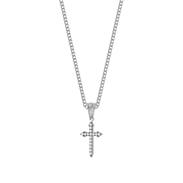 Mister Gem Cross Necklace - Premium Necklaces - Just $64.75! Shop now at Pulse Designer Fashion