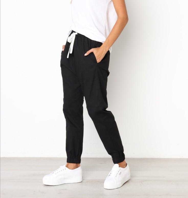 Finnley Jogger Pant With Drawstring Waist - Premium Jogger Pant - Just $59.25! Shop now at Pulse Designer Fashion