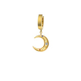 Mister Crescent Earring - Premium Earrings - Just $64.75! Shop now at Pulse Designer Fashion